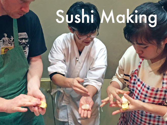 sushi making